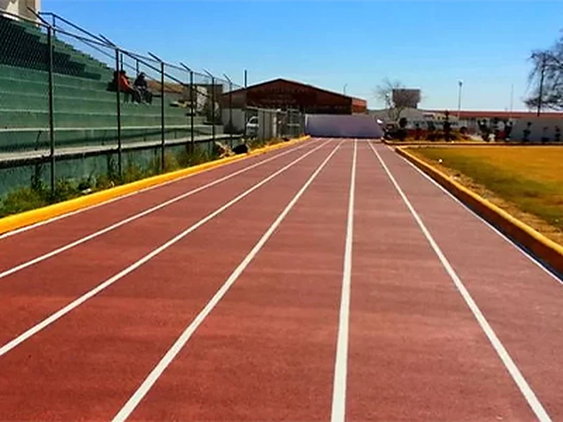 Pista de atletismo construida en Tlaxcala